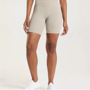Gymshark x Whitney mink cycling shorts